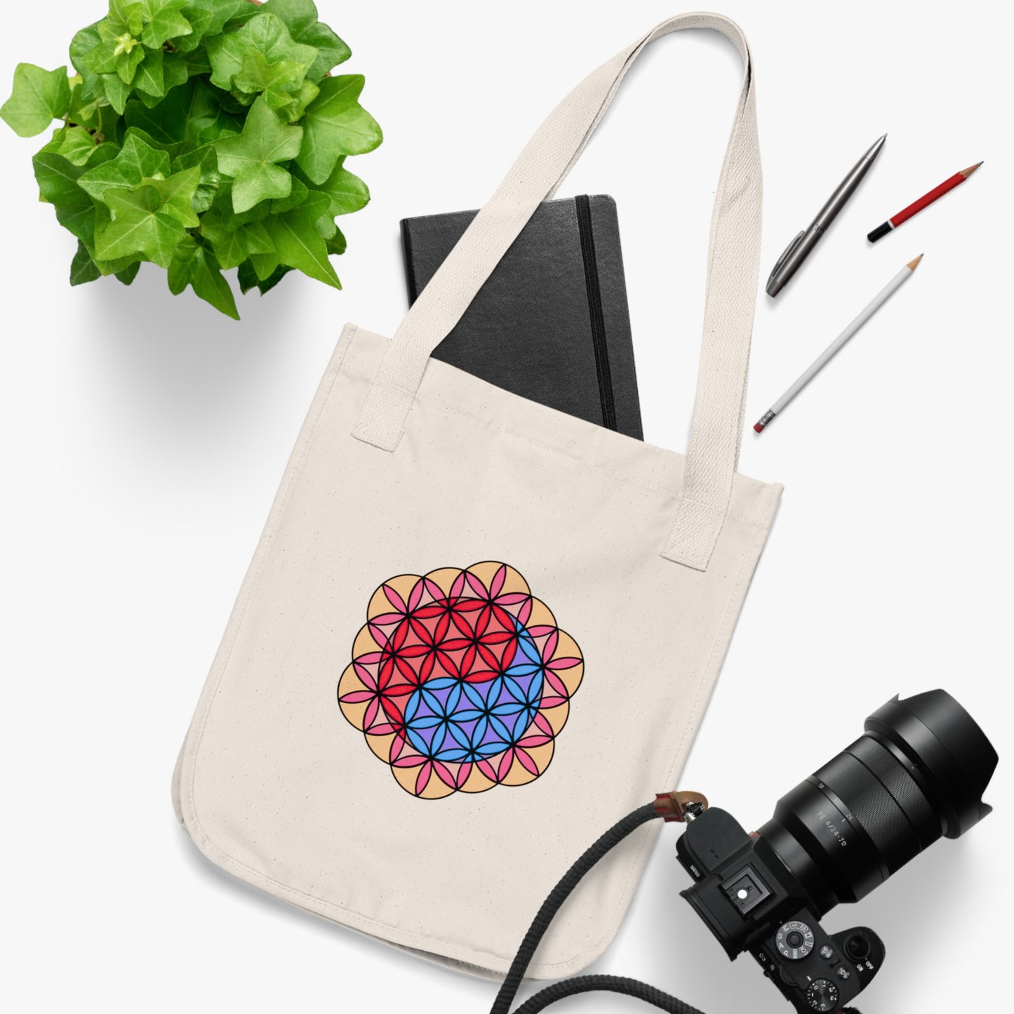 Organic Canvas Tote Bag