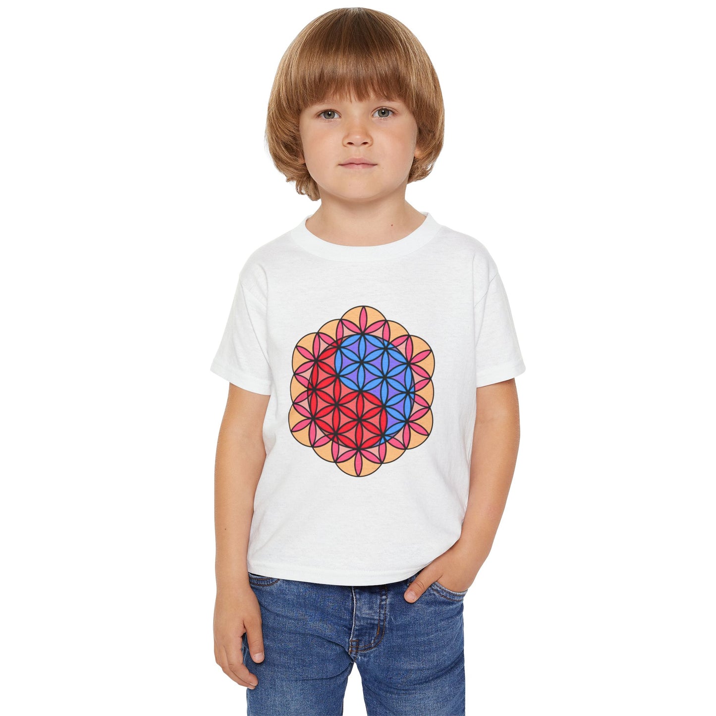 "Yin-Yang of Life" Heavy Cotton™ Toddler Tee