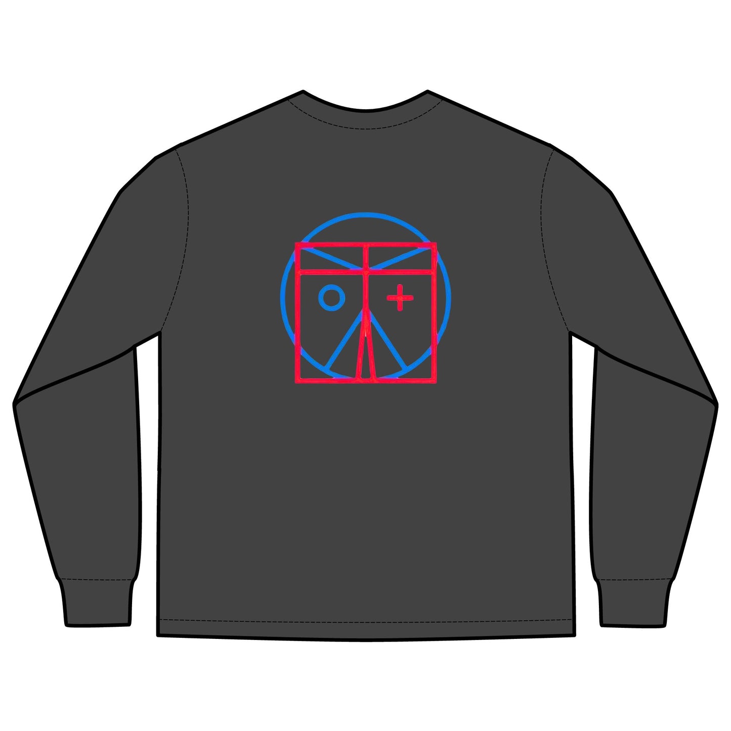 "Yin-Yang of Life" Heavy Faded Long Sleeve Tee