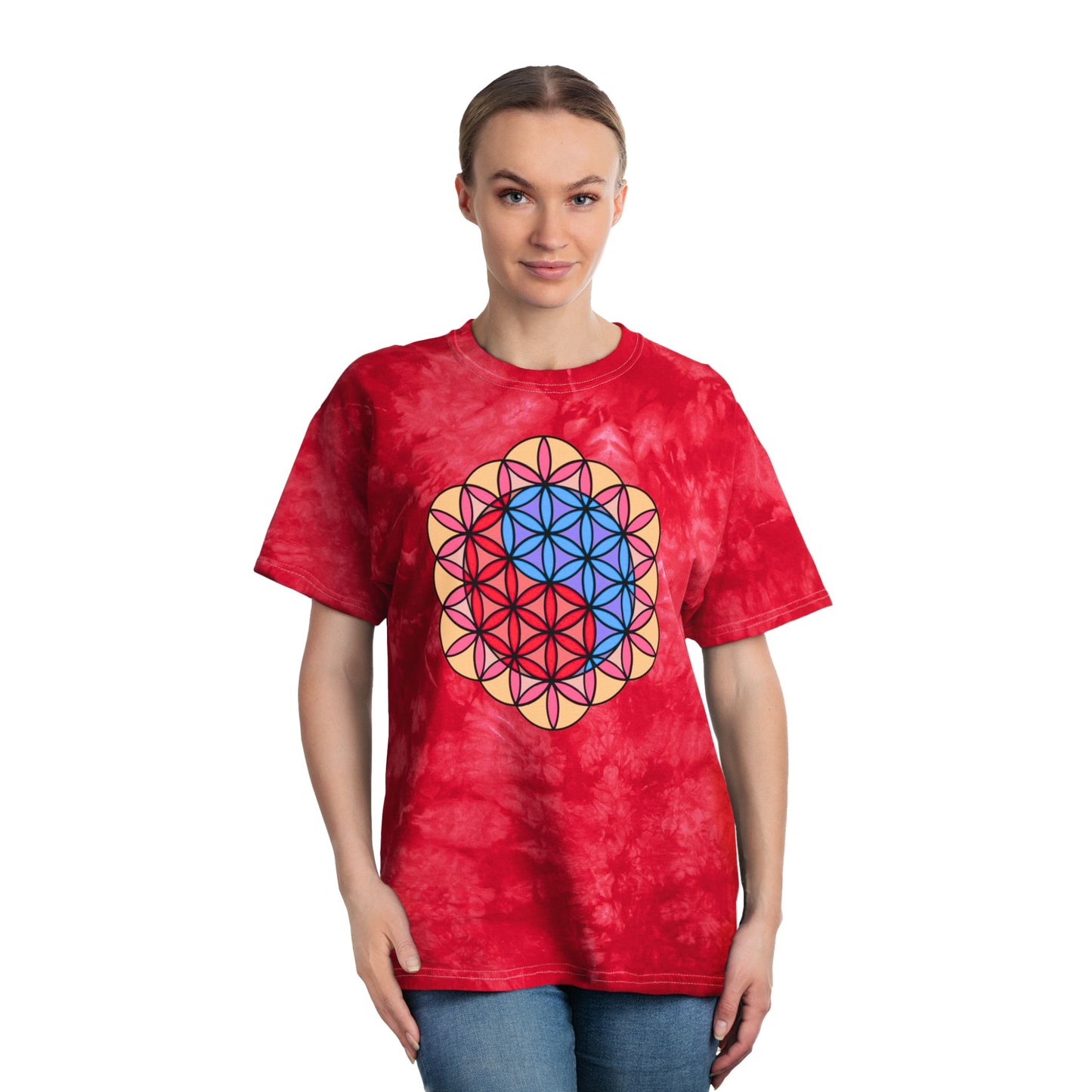 "Yin-Yang of Life" Tie-Dye Tee