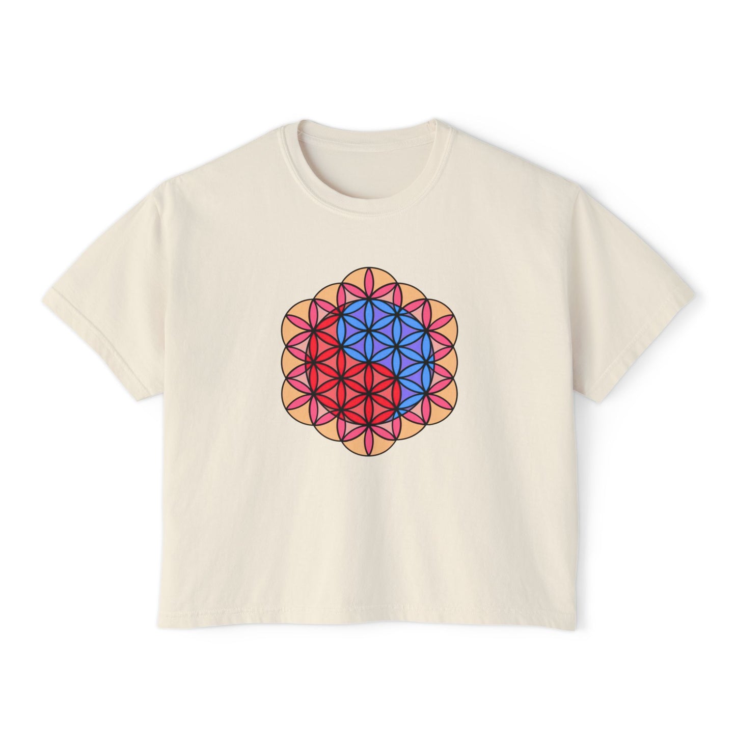 "Yin-Yang of Life" Boxy Tee (Unisex)