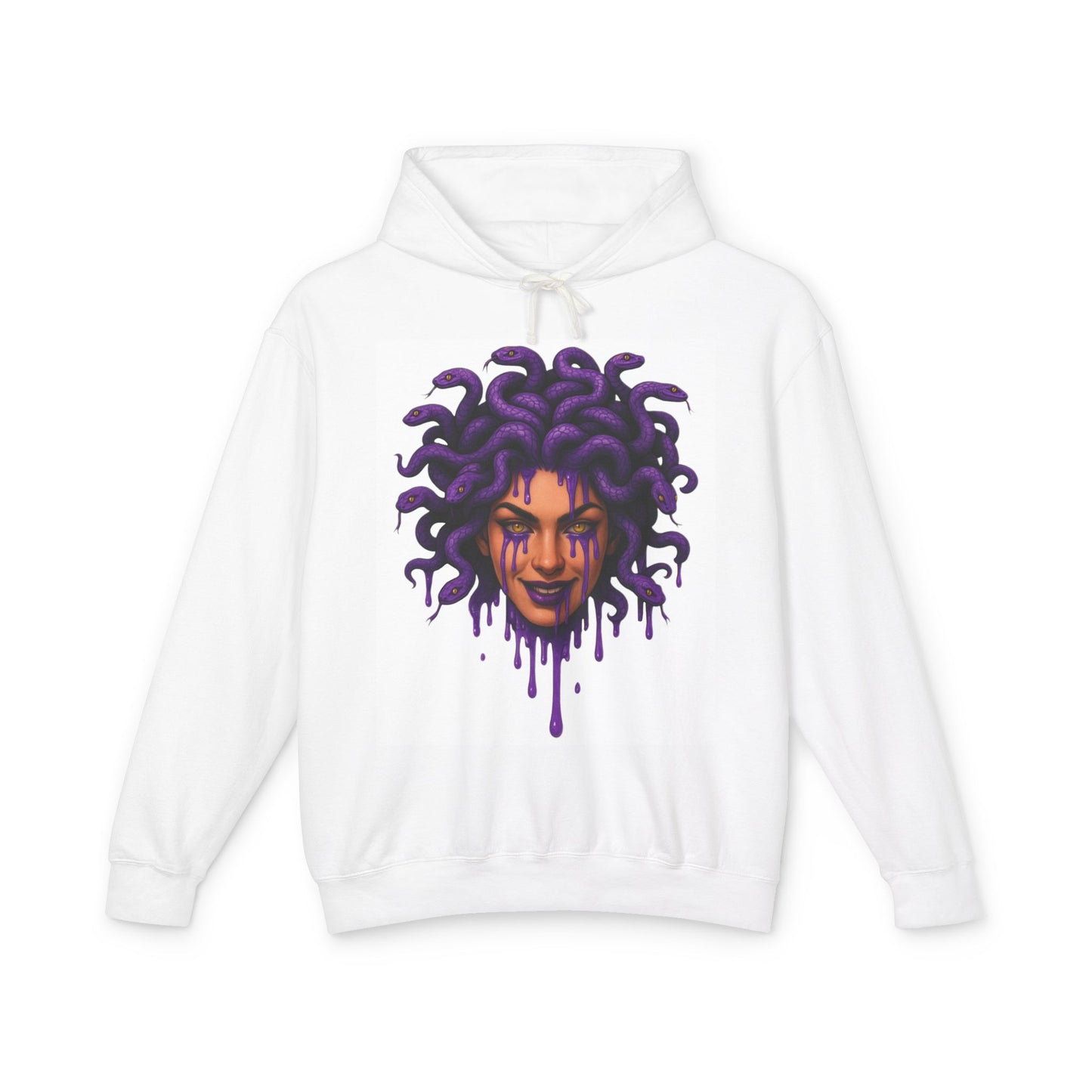 Medusa Unisex Lightweight Hooded Sweatshirt