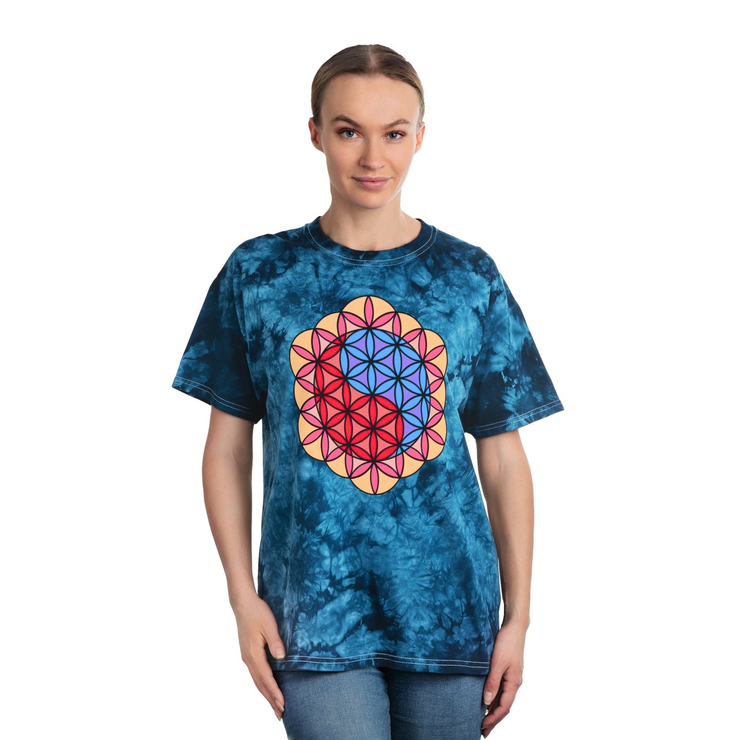 "Yin-Yang of Life" Tie-Dye Tee