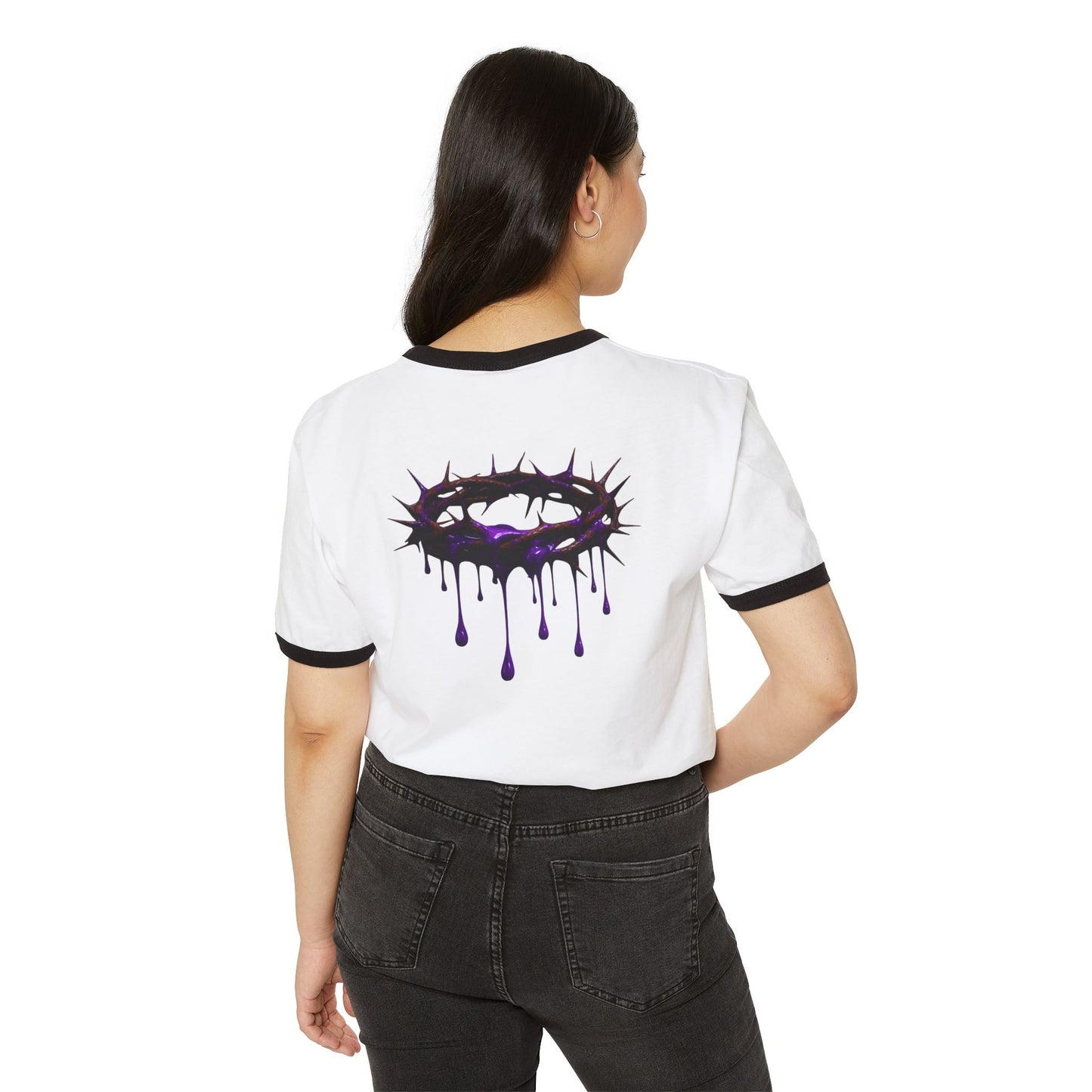 Theriac Unisex Cotton Ringer T-Shirt