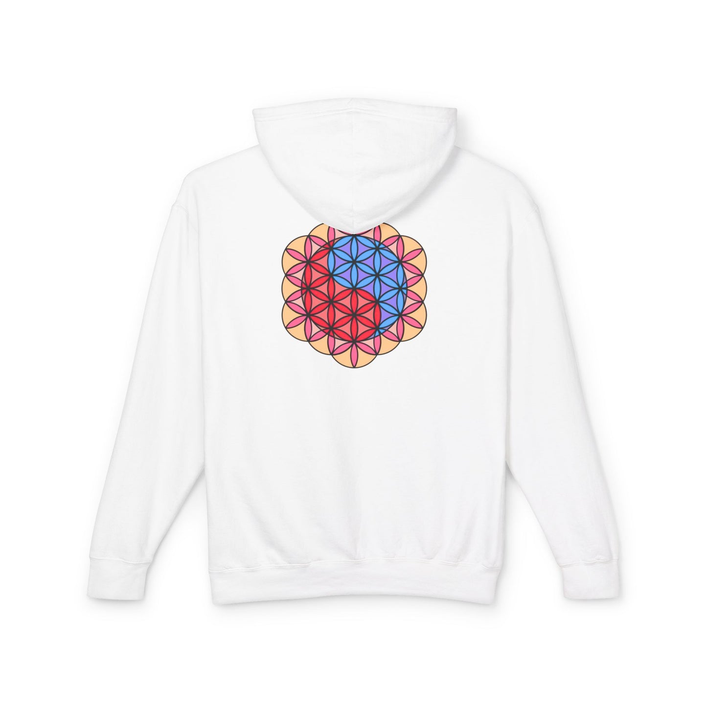 "The Hearth Temple" Lightweight Hooded Sweatshirt (Unisex)