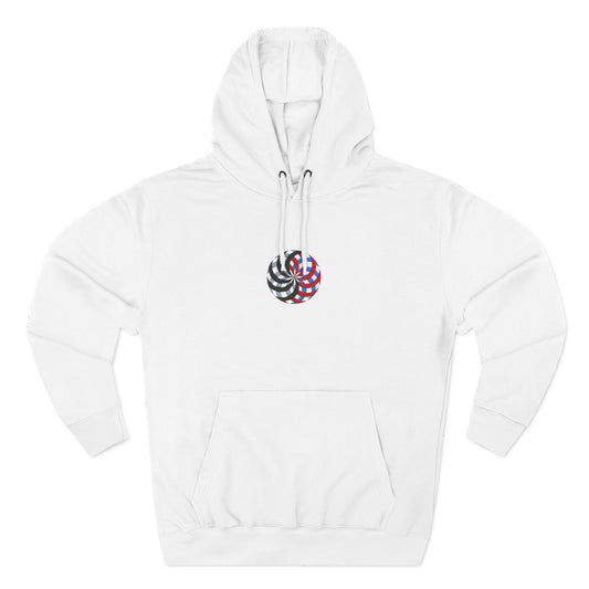 Lotus of Life Three-Panel Fleece Hoodie