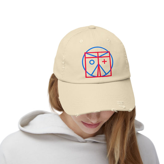 "Dynamically Divine" Ripped Hat (Unisex)