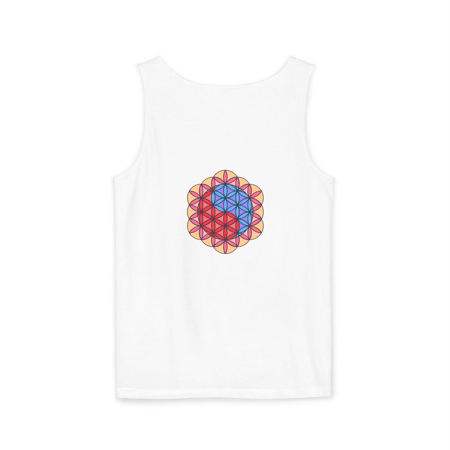 "Mem-Or-Eye" Garment-Dyed Tank Top