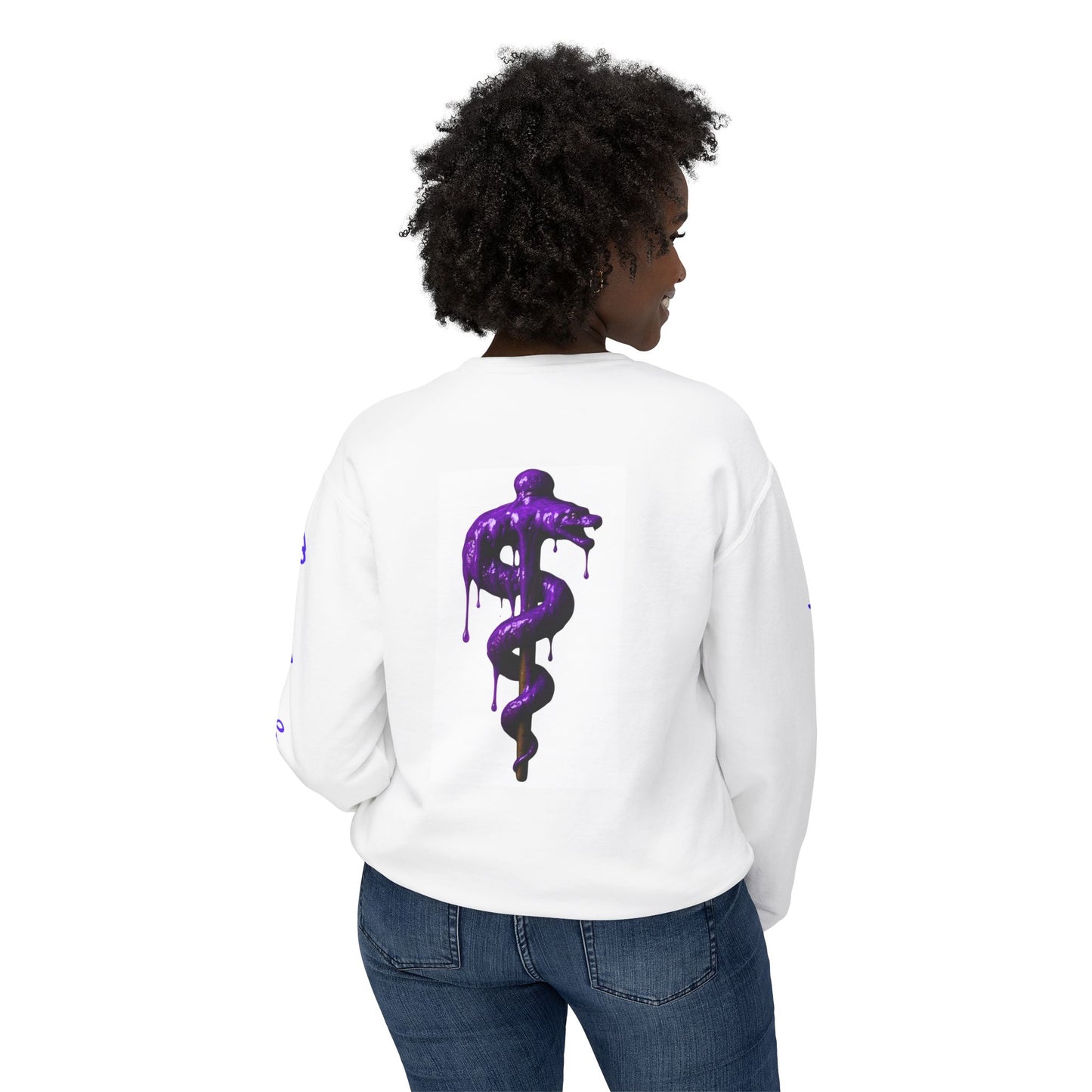 Medusa Unisex Lightweight Crewneck Sweatshirt
