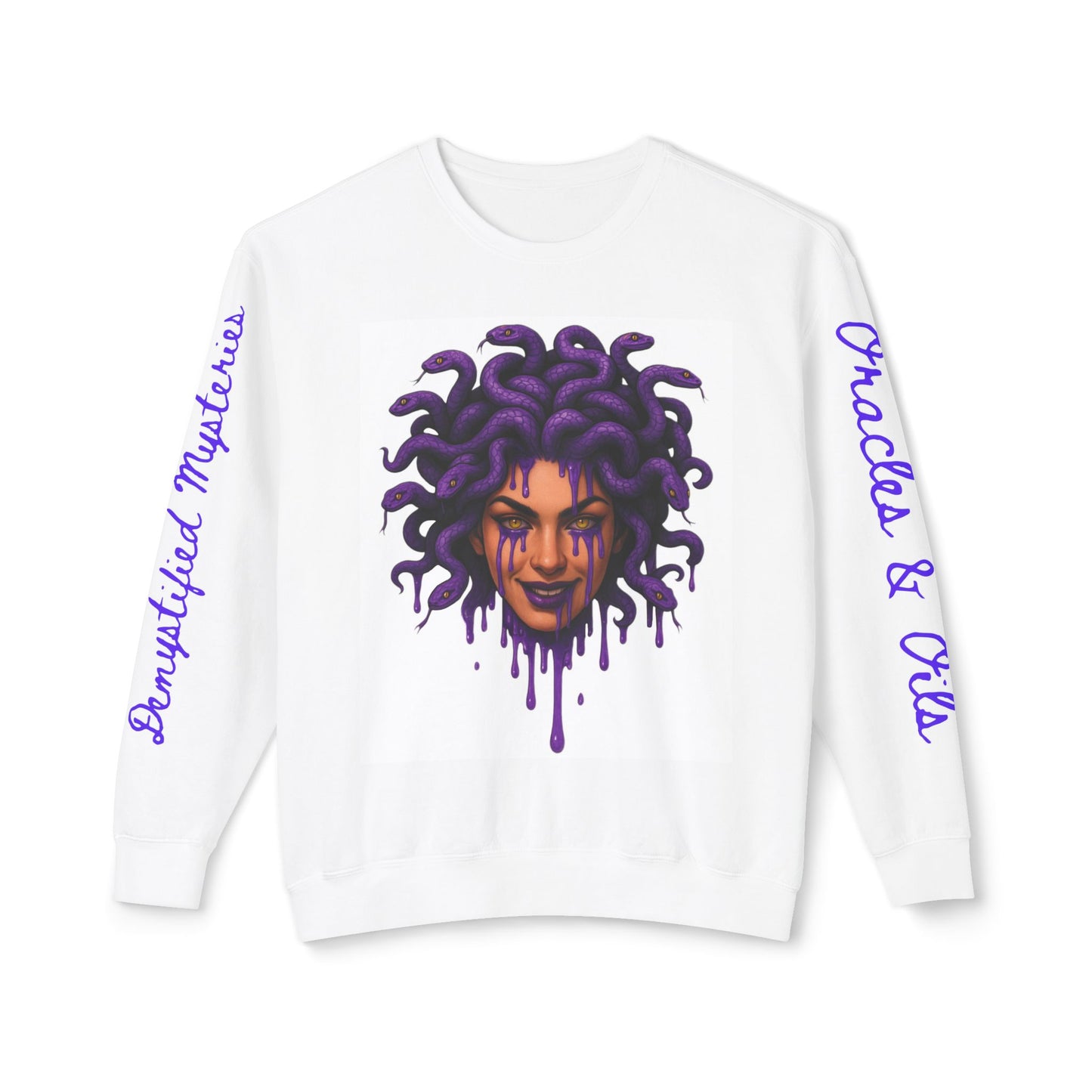Medusa Unisex Lightweight Crewneck Sweatshirt