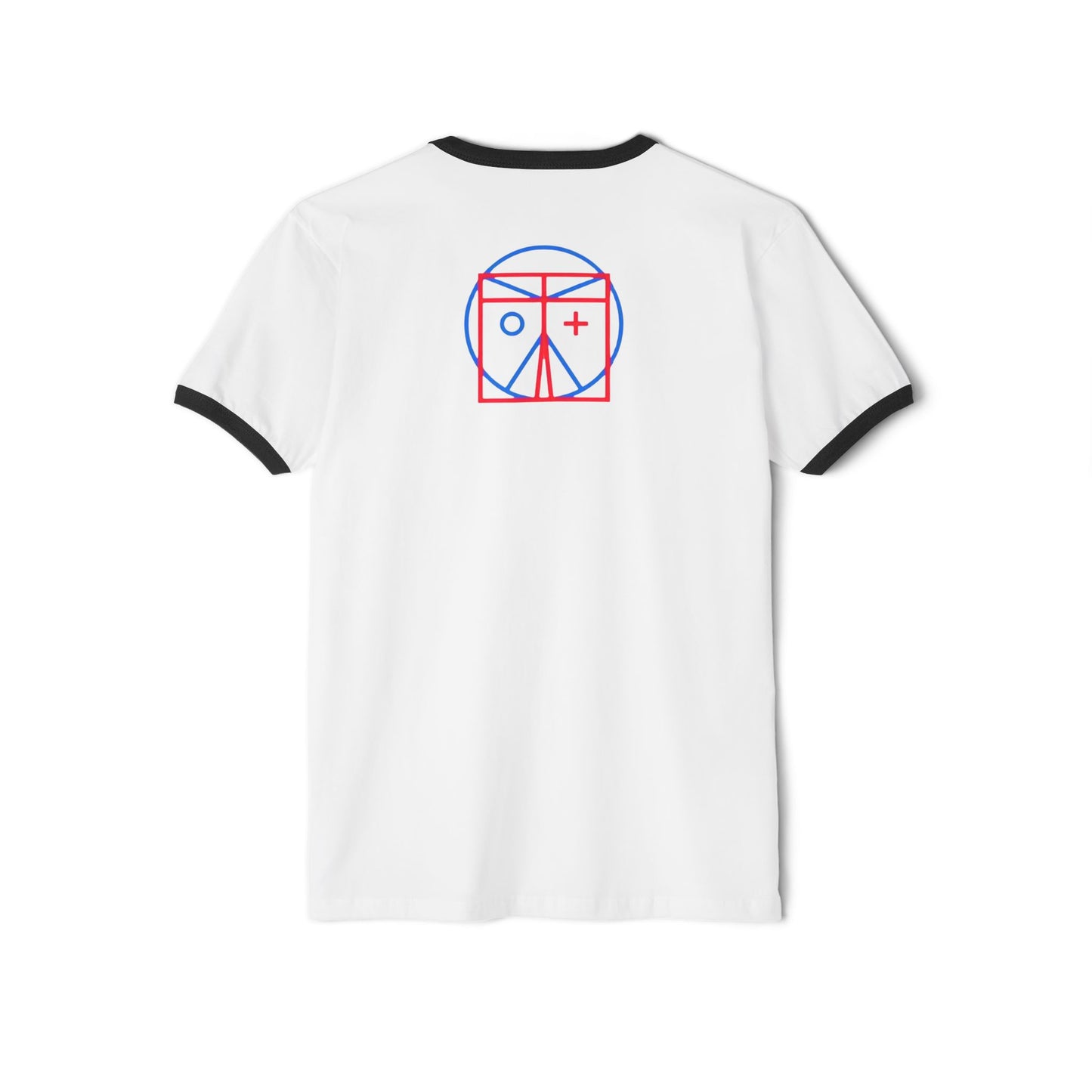 "Balanced Being" Cotton Ringer Tee (Unisex)