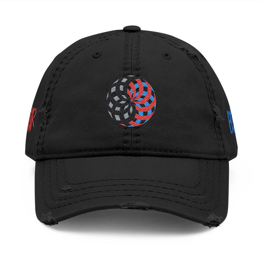 Lotus of Life Ripped Hat (Embroidery)